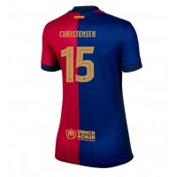 Dres Barcelona Andreas Christensen #15 Domáci pre Ženy 2024-25 Krátky Rukáv